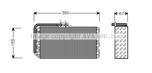 AVA QUALITY COOLING garintuvas, oro kondicionierius PRV027